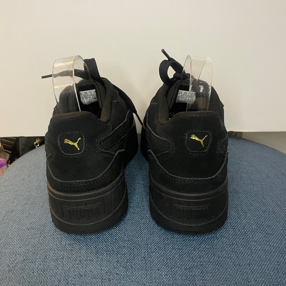 Puma Karma Li Idol Sneakers - Black Suede - Women’s 11 (Like New) - Picture 5 of 10